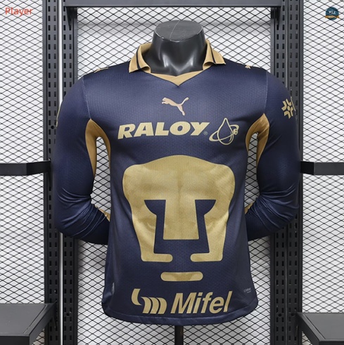 Max Maillot foot Player Version 2026/27 Pumas UNAM Domicile Manche Longue