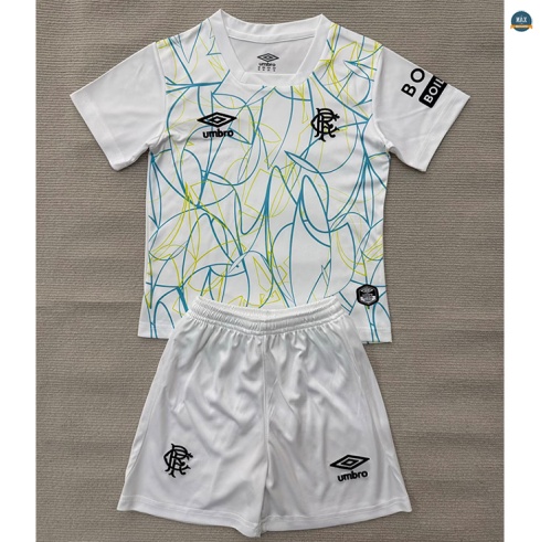 Max Maillot foot Rangers Enfant Gardien De But Blanc 2026/27