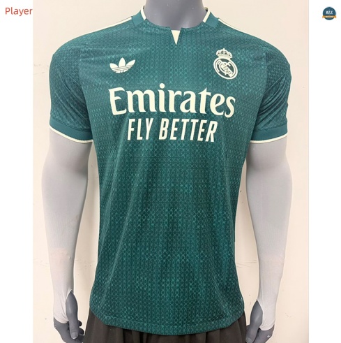 Max Maillot foot Player Version 2026/27 Real Madrid Vert