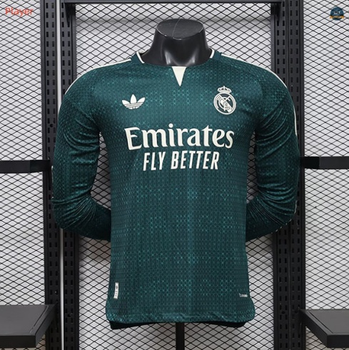 Max Maillot foot Player Version 2026/27 Real Madrid Exterieur Manche Longue