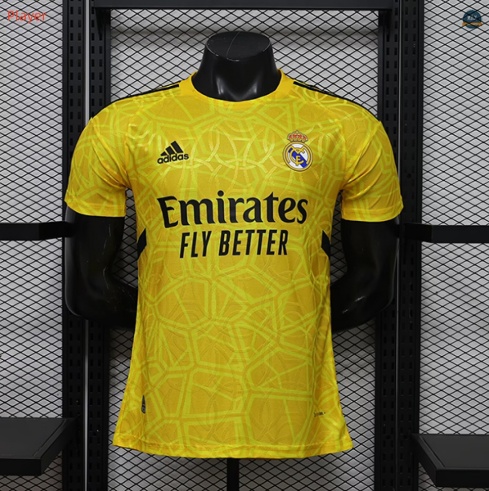 Max Maillot foot Player Version 2026/27 Real Madrid spécial Jaune