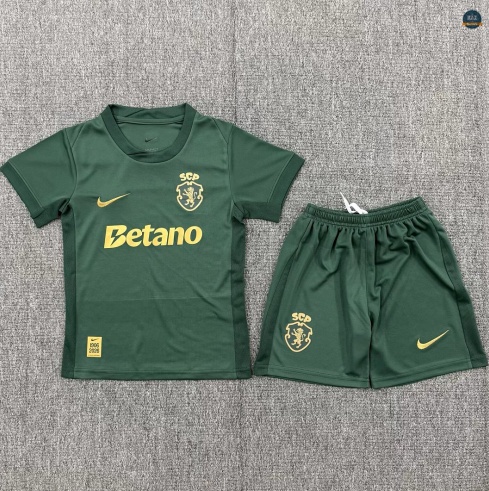 Max Maillot foot Sporting CP Enfant 120e anniversaire 2026/27
