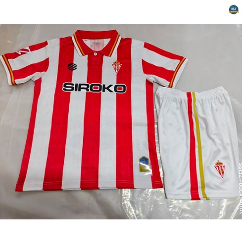 Max Maillot foot Sporting Gijón Enfant Domicile 2026/27
