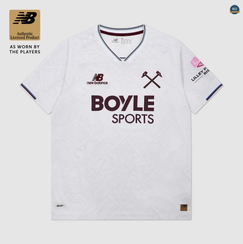 Max Maillot foot West Ham United Exterieur 2026/27