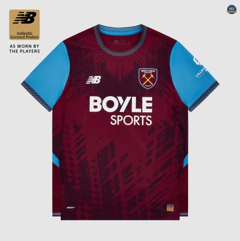 Max Maillot foot West Ham United Domicile 2026/27