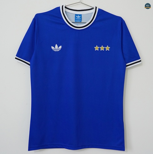 Max Maillot foot Retro 1970 Juventus Bleu
