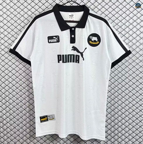 Max Maillot foot Retro 1997-99 Derbyshire Domicile