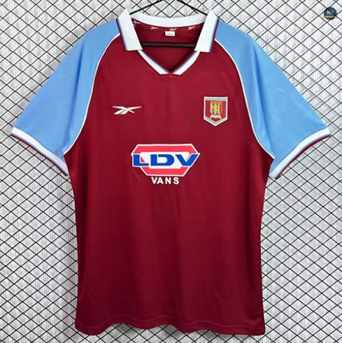 Max Maillot foot Retro 1998-99 Aston Villa Domicile