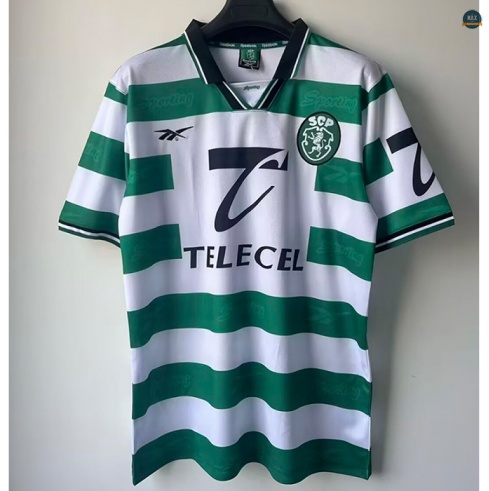 Max Maillot foot Retro 1998-99 Sporting CP Domicile