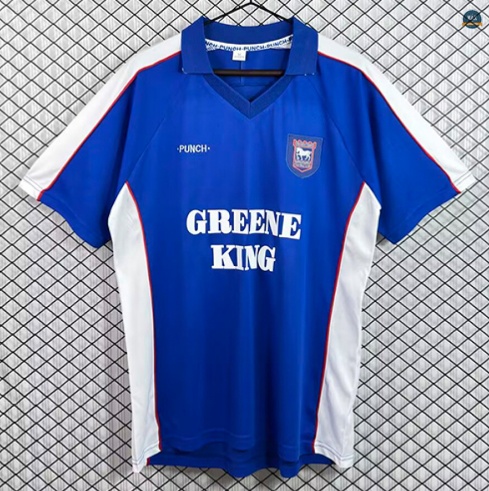 Max Maillot foot Retro 1999-01 Ipswich Town Domicile