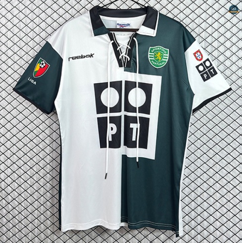 Max Maillot foot Retro 2002-03 Sporting CP Third