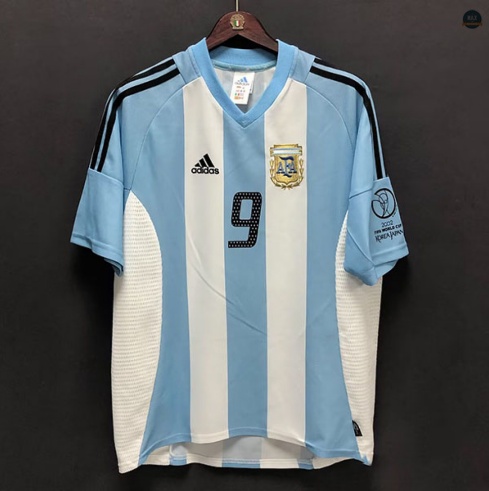 Max Maillot foot Retro 2002 Argentina Domicile