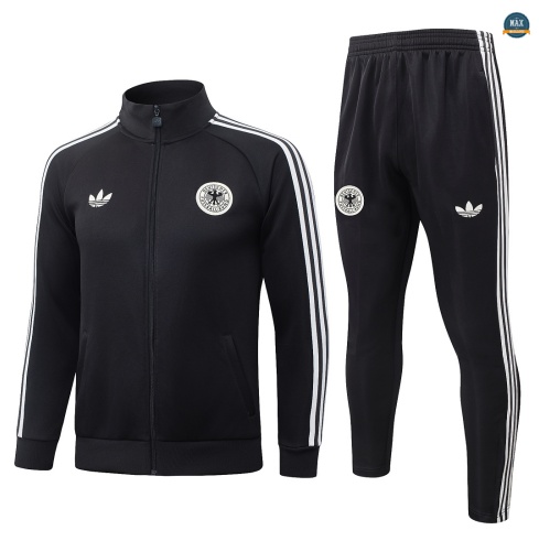 Maxmaillot: Nouveaux Veste Survetement Enfant Foot Allemagne 2026/27 Gris