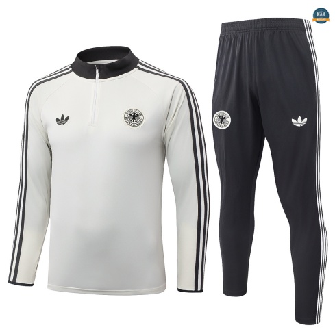 Maxmaillot: Soldes Survetement Enfant Foot Allemagne 2026/27 blanc cassé