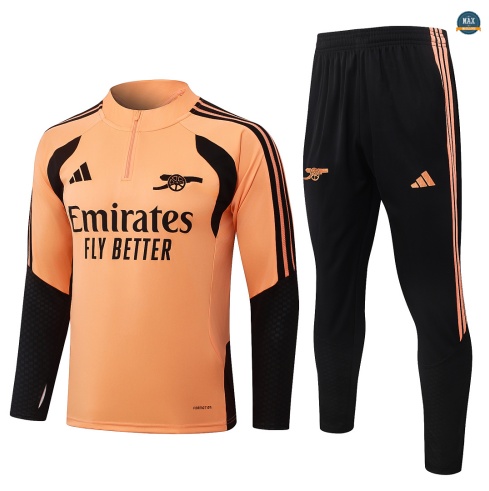 Maxmaillot: Achetez Survetement Enfant Foot Arsenal 2026/27 Orange