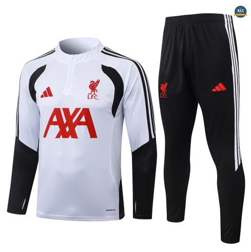 Maxmaillot: Marque Survetement Enfant Foot Liverpool 2026/27 Blanc