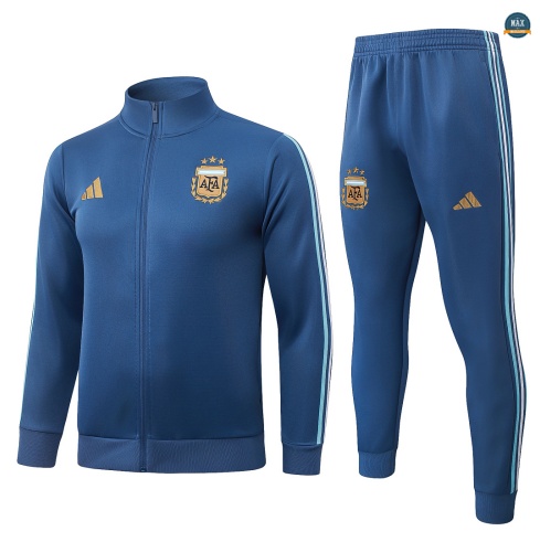 Maxmaillot: Flocage Veste Survetement Foot Argentine 2026/27 Bleu
