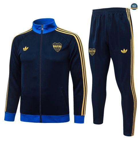 Maxmaillot: Flocage Veste Survetement Foot Boca Juniors 2026/27 Bleu Marine