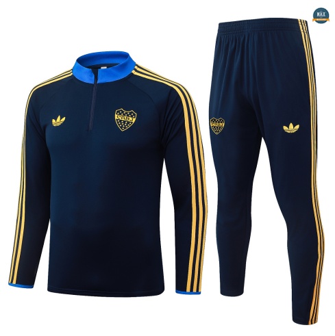 Maxmaillot: Acheter Survetement Foot Boca Juniors 2026/27 Bleu Marine