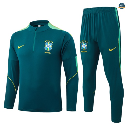 Maxmaillot: Marque Survetement Foot Brésil 2026/27 Vert