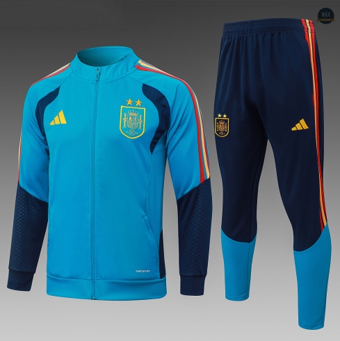 Maxmaillot: Vente Veste Survetement Foot Espagne 2026/27 Bleu