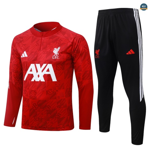 Maxmaillot: Créer Survetement Foot Liverpool 2026/27 Rouge