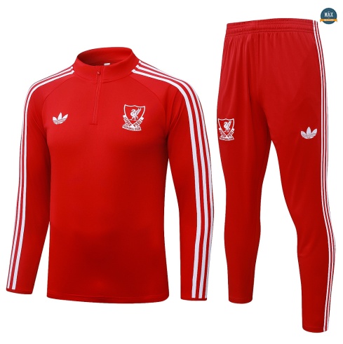 Maxmaillot: Nouveaux Survetement Foot Liverpool 2026/27 Rouge