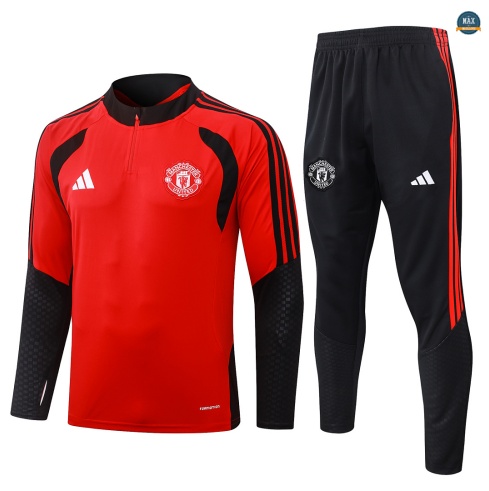 Maxmaillot: Acheter Survetement Foot Manchester United 2026/27 Rouge