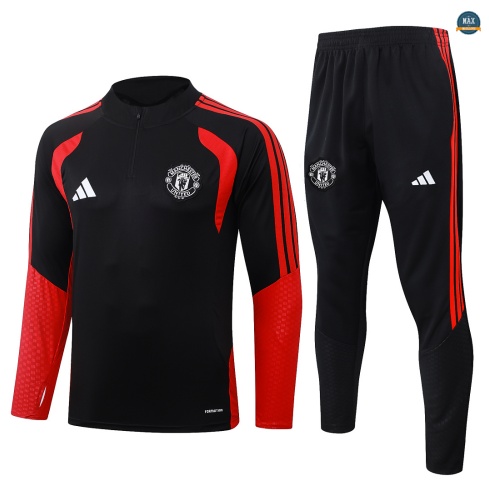 Maxmaillot: Nouveaux Survetement Foot Manchester United 2026/27 Noir