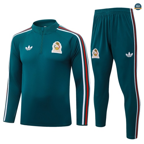 Maxmaillot: Créer Survetement Foot Mexique 2026/27 Vert