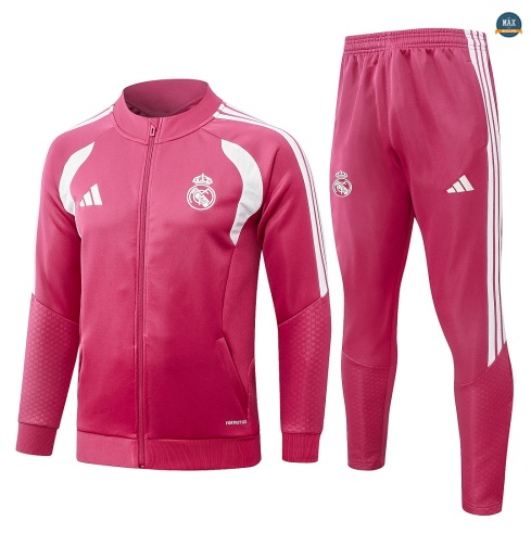 Maxmaillot: Vente Veste Survetement Foot Real Madrid 2026/27 Rose