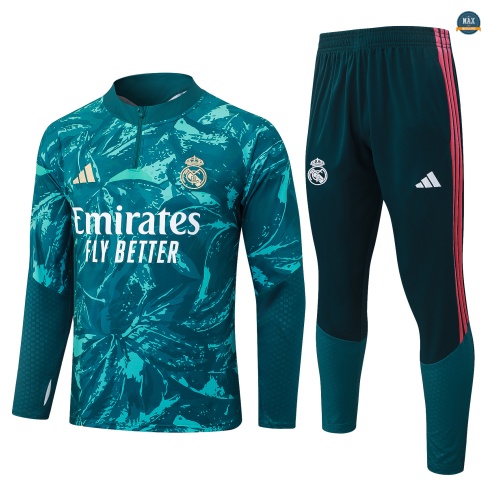 Maxmaillot: Vente Survetement Foot Real Madrid 2026/27 Vert