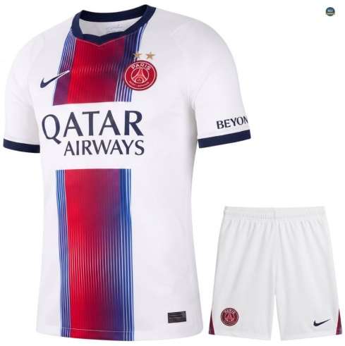 maxmaillot:Max Maillots foot PSG Enfant Exterieur 2 Etoiles 2026/27
