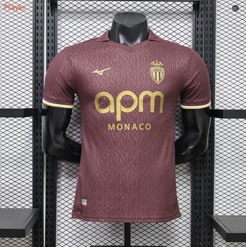 maxmaillot:Max Maillots foot Player Version 2026/27 AS Monaco Exterieur