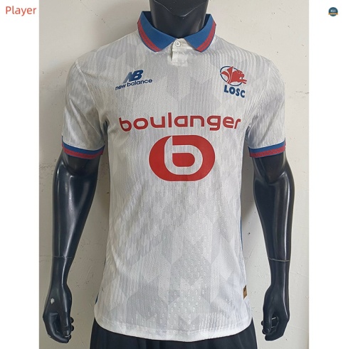maxmaillot:Max Maillot de foot Player Version 2026/27 Lille OSC Exterieur